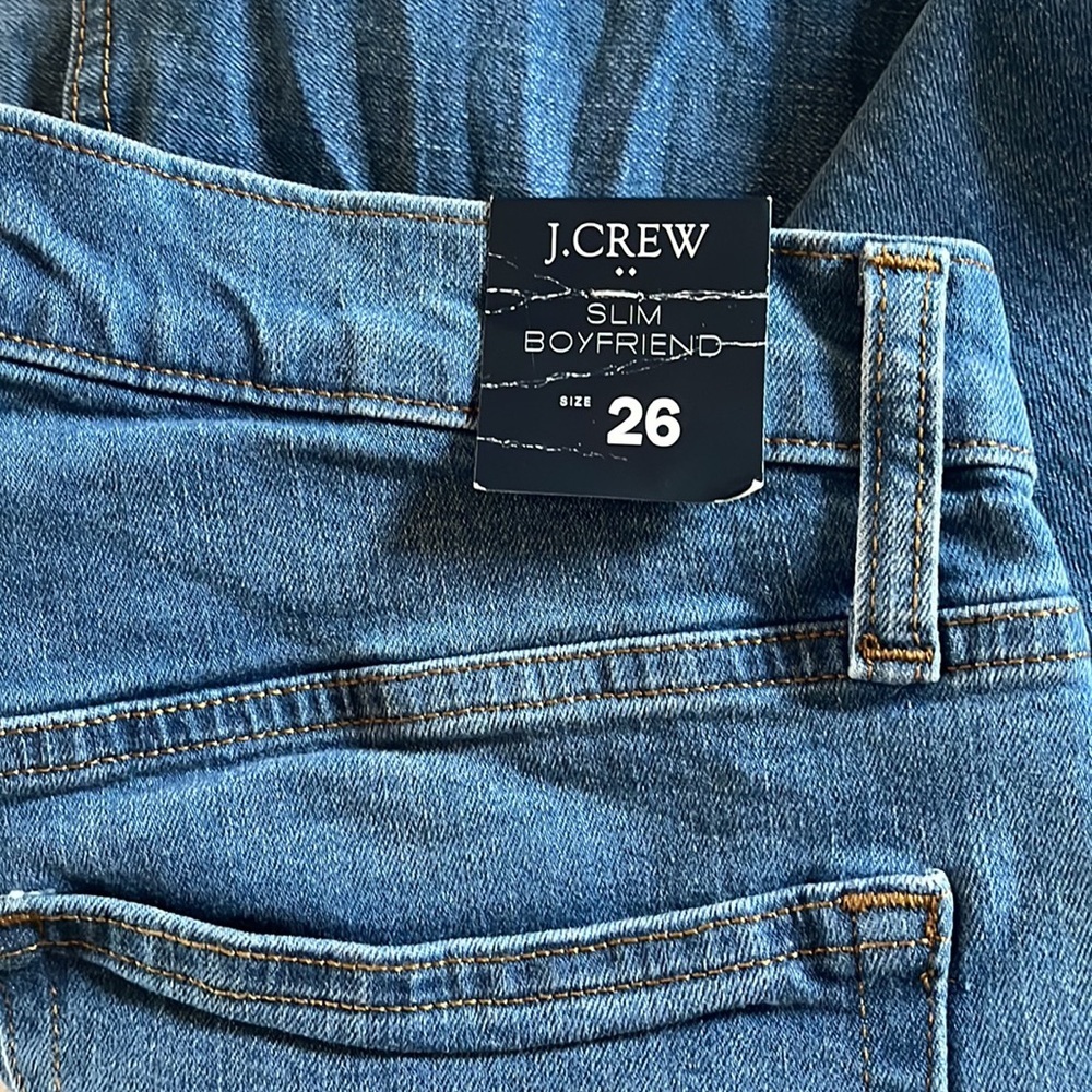 𝅺J. Crew Slim Boyfriend Jeans - Picture 3 of 6